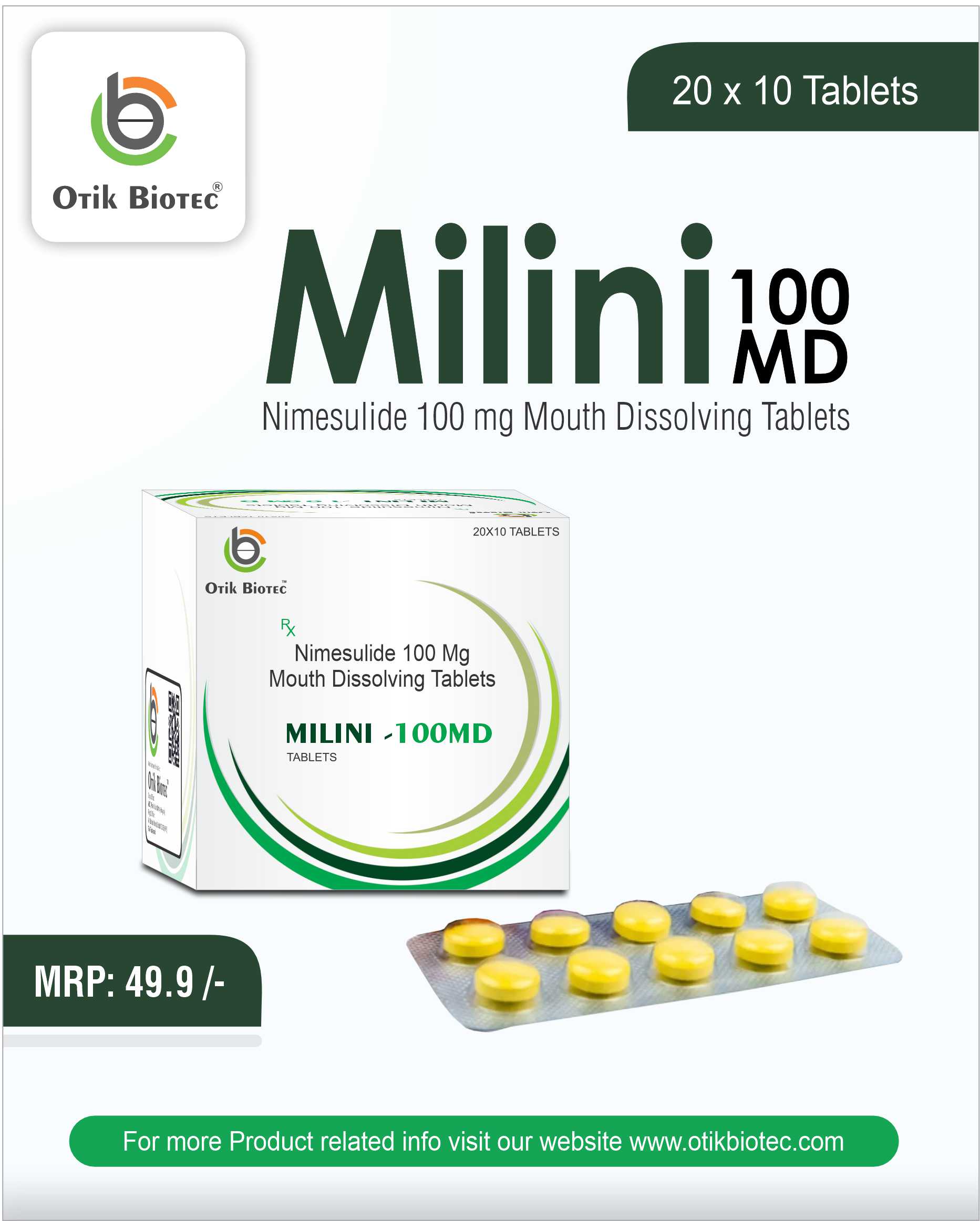 MILINI 100MD TAB